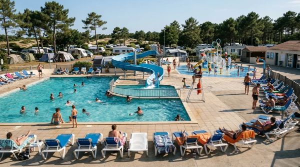 Où passer des vacances en camping avec piscine à l'océan Atlantique ?