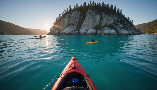 Paddle et kayak pour explorer la côte