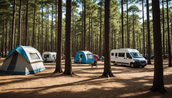 Les meilleures destinations de camping en bord de mer en France